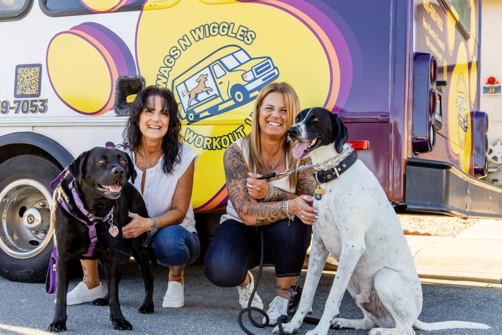 Lita and I and Dogs and Bus 4